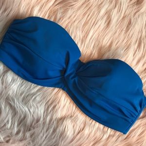Victoria’s Secret Strapless bikini top.